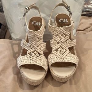 Gianni Bini Boho Style Wedge Heels